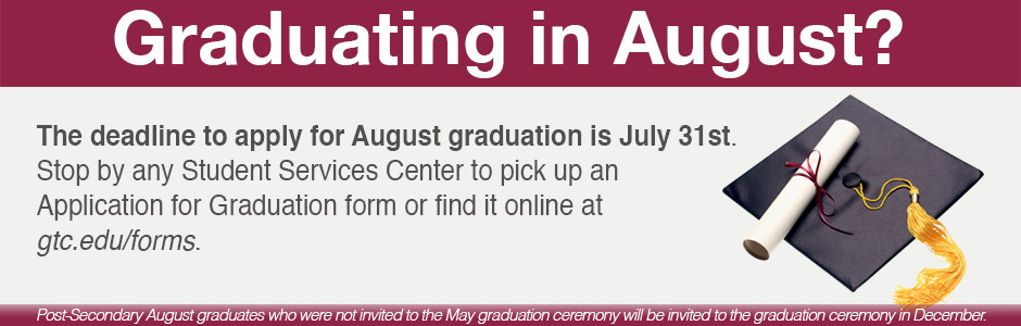 August Graduation