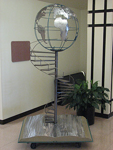 Boot Camp 4 Students Sculpture