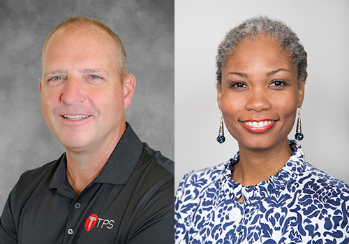 Dave Strand and Stacia Thompson