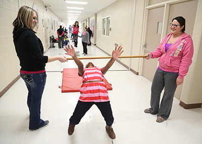 Students in the Physical Therapy Assistant program Students in the Physical Therapy Assistant program