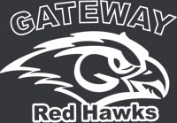 Red Hawk Logo white