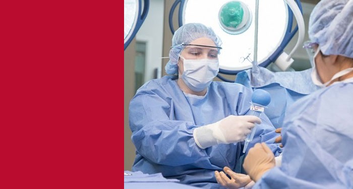 Students in a surgical lab