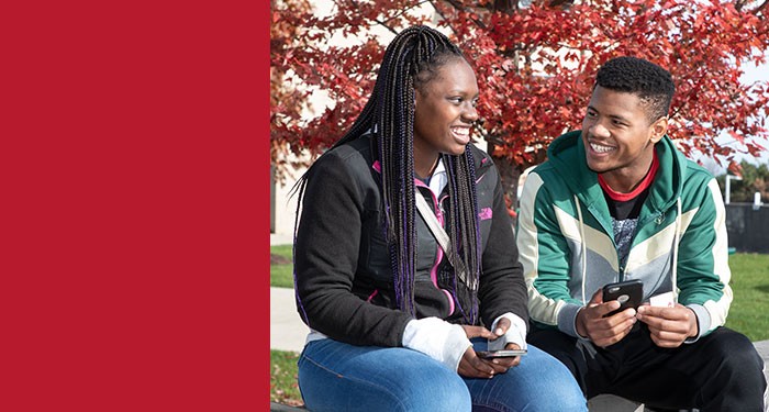 Students on Campus