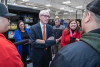 Governor Evers visits Gateway