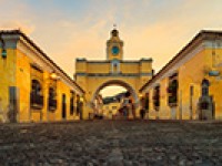 Arch of Santa Catalina in Antigua in Guatemala