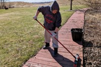 Gateway student volunteers on MLK Day of Service