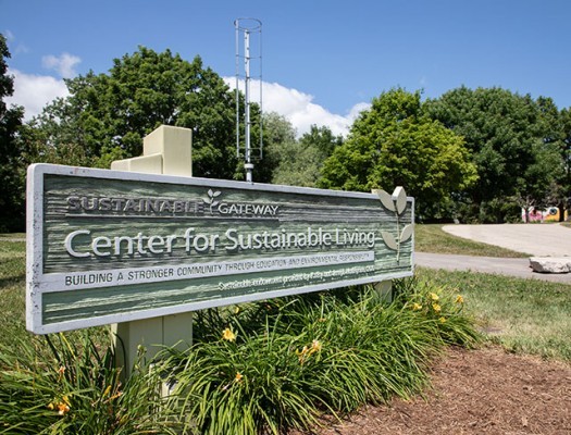 Signage for Center for Sustainable Living