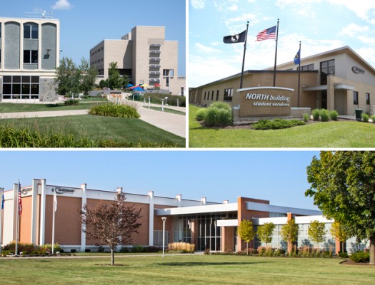 Racine, Elkhorn and Kenosha campuses