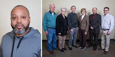 Deontrae Mayfield and Kiwanis Club -  MLK Humanitarian Award Recipients January 2020