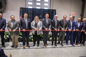 SC Johnson iMET expansion ribbon cutting event