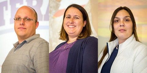 Matthew Jorgenson, Jessica Schmidt and Angela Boro
